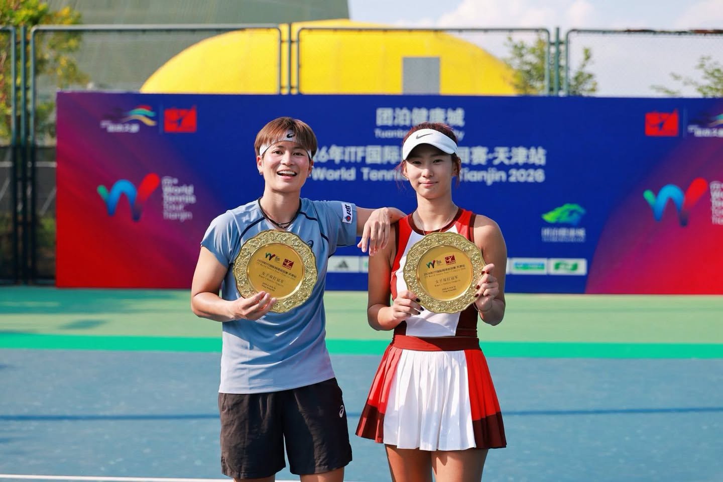คู่"เพียงธาร"คว้าแชมป์-"ทรรศพร"ชิงเดี่ยวศึกW15เทียนจิน