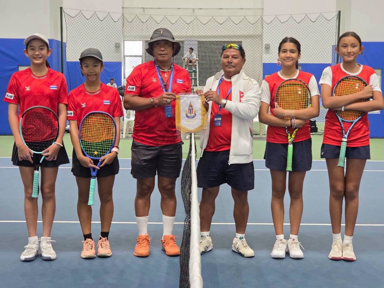 ทีมหวดยู 12 ไทยประเดิมชัยเทนนิสเอเชีย รอชน "จีน" ทั้งชาย-หญิง ส่งท้ายแบ่งกลุ่ม