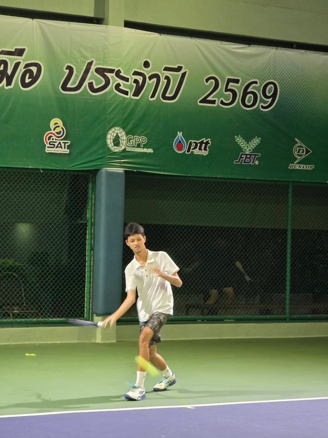 "แอนนา-เพิ่มทรัพย์" เข้าตัดเชือก ศึก PTT-ลอนเทนนิสพัฒนาฝีมือ ครั้งที่ 7 ภาคใต้