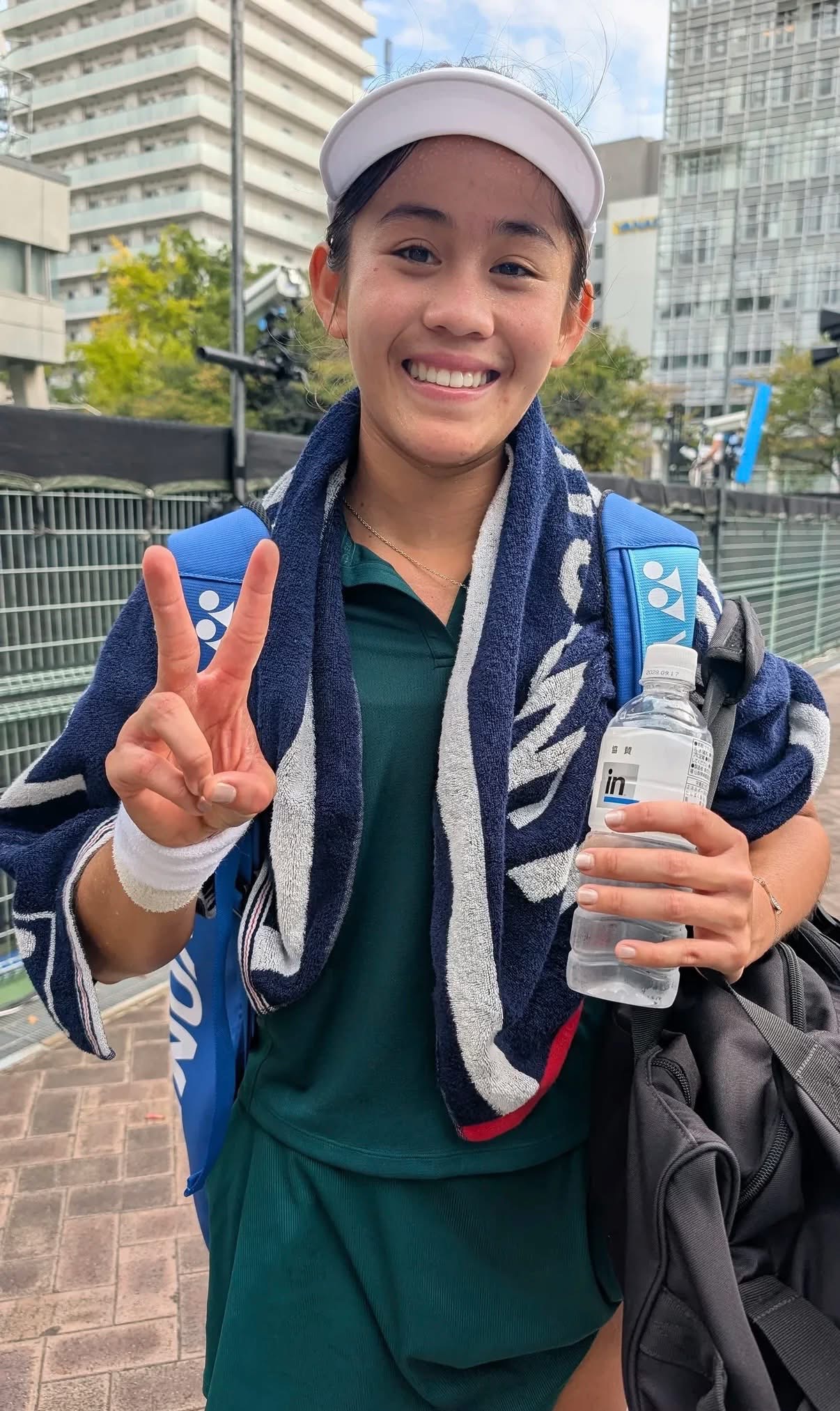 "รวงข้าว" ฉลุยเข้ารอบสอง ศึก WTA250 ที่ญี่ปุ่น